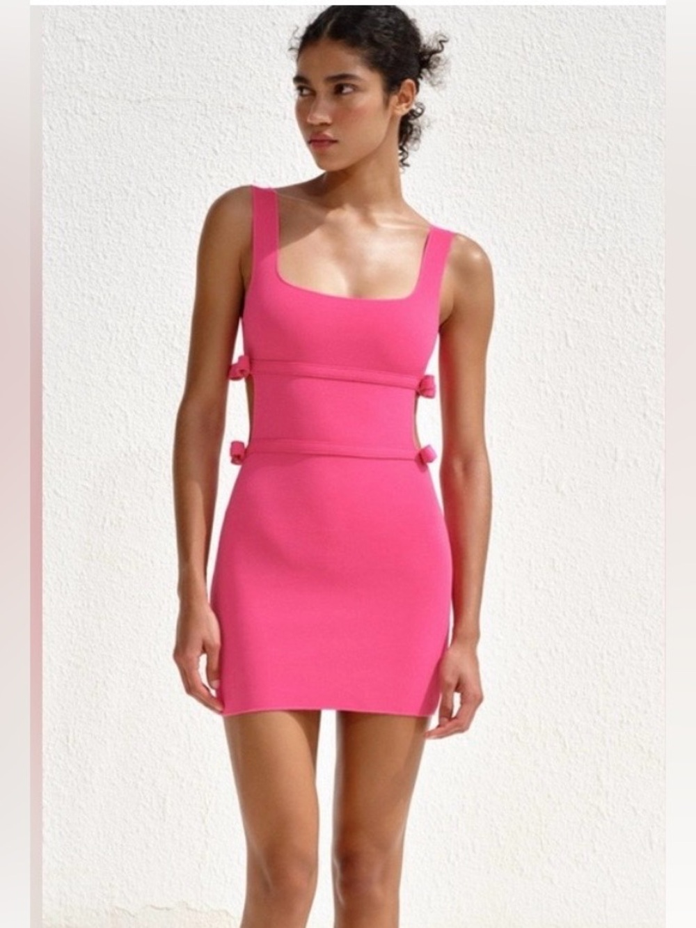 Zara Pink Bodycon Dress